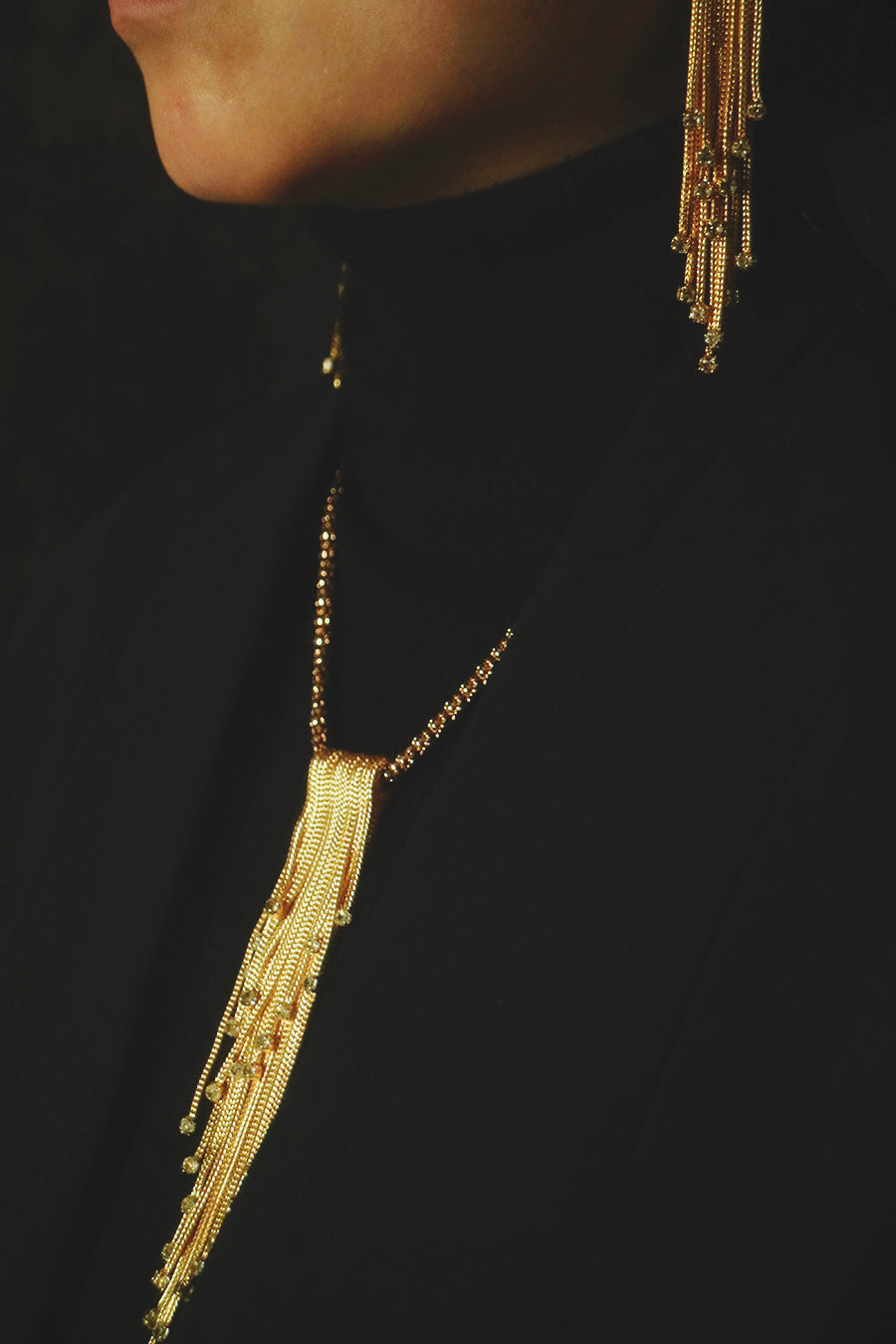 Golden tassel